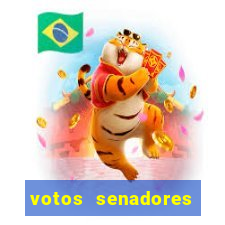 votos senadores impeachment moraes